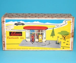 SCHUCO VARIANTO 3054 GAS STATION TANKSTELLE ORIGINAL EMPTY BOX 1950s SCHUCO G... - Picture 1 of 7