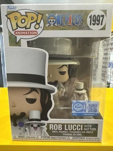 Funko Pop Vinyl - Animation #One Piece 1997 Rob Lucci with Hattori - Foto 1 di 4