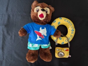 Brinley Build A Bear Plüschbär Great Wolf Lodge 16 Zoll mit Bonuszubehör! - Bild 1 von 6
