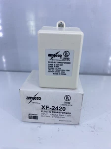Amseco XF-2420 Stecktrafo 120VAC Eingang 24VAC Ausgang NEU Posten 2 XF2420 - Bild 1 von 3