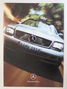 MERCEDES BENZ SL CLASS 1998 UK Mkt Sales Brochure - 280 320 500 600 - Picture 1 of 5