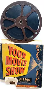 PELÍCULAS DE CASTILLO DE COLECCIÓN 8 mm W.C. CAMPOS ""HURRY APRESURRY"" COMPLETAS EN CARRETE DE METAL DE 5 - Imagen 1 de 2