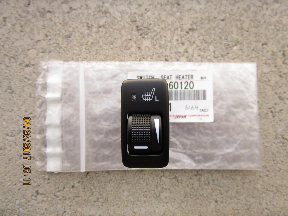 03 - 09 TOYOTA 4RUNNER LIMITED INTERRUPTOR ASIENTO TÉRMICO DELANTERO IZQUIERDO NUEVO 60120 Foto 1 de 1