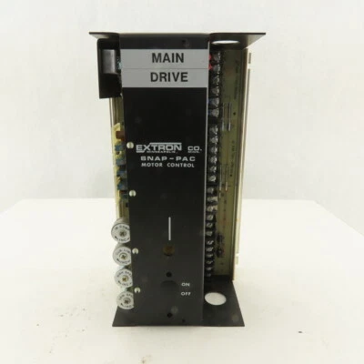 Extron 113-031000120 Snap-Pac 115VAC 1Ph Input 1/4Hp 90VDC DC Drive - Image 1 of 4