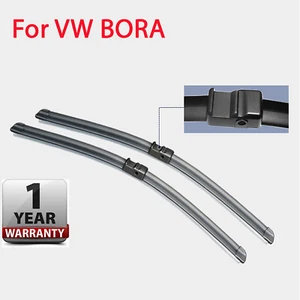 Windscreen Wiper blades suit VW VOLKSWAGEN BORA 1J 2003 - 2005 Pair Front - Picture 1 of 1