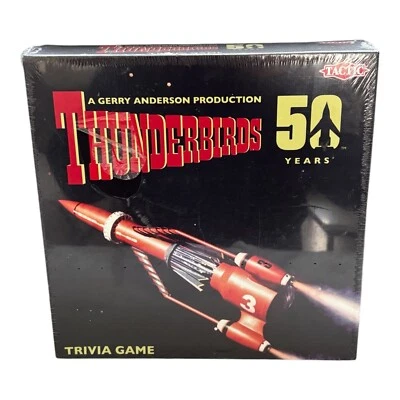 Thunderbirds 50 Years Trivia Game, From 12 years, 2 - 6 Players, Brand New  - Image 1 of 4