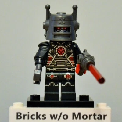 Nueva Minifigura Robot Malvado Genuino con Blaster Serie 8 8833 Foto 1 de 4