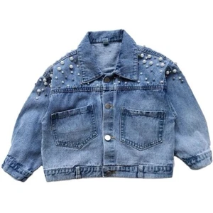 Adorable Denim Jean Jacket For Toddlers, 2-3 Years Old, Trendy. - Picture 1 of 3
