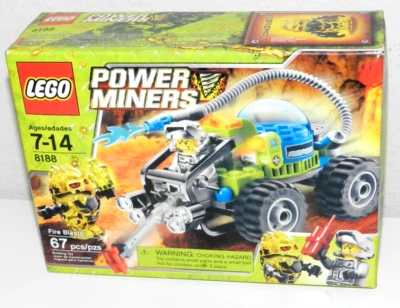 LEGO POWER MINERS FIRE BLASTER NEW SEALED RETIRED #8188  YEAR 2010 - Image 1 of 3