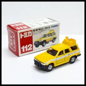 TOMICA 112 HIGH-WAY PUBLIC CO. PATROL CAR TOYOTA HILUX SURF 1/65 TOMY New - Picture 1 of 6