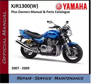 Yamaha XJR1300 XJR 1300 Service Repair Workshop Manual 2007 2008 2009 on CD - Picture 1 of 2