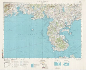 Mapa topográfico militar soviético ruso - ZHANJIANG (China), 1:500 000, edición 1983 - Imagen 1 de 5