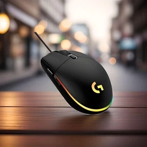 Logitech G203 LIGHTSYNC 8000 DPI Optical Gaming Mouse - Bild 1 von 5