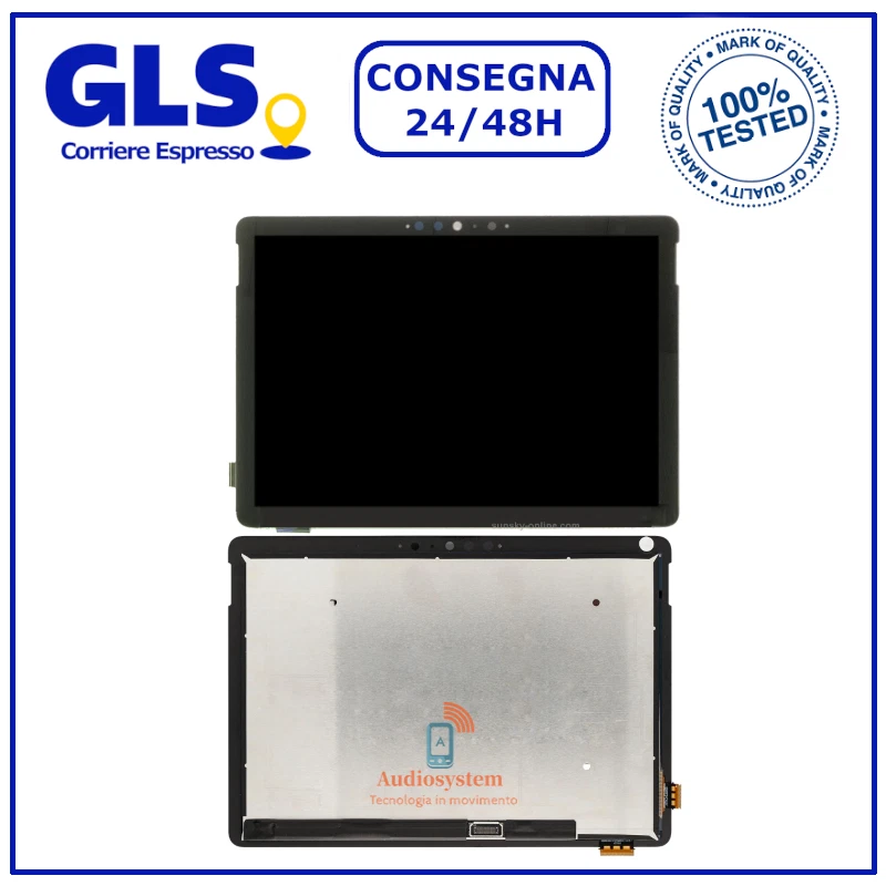 DISPLAY TOUCH SCREEN LCD MICROSOFT SURFACE GO 3 10.5" SCHERMO VETRO NV105WAM-N31