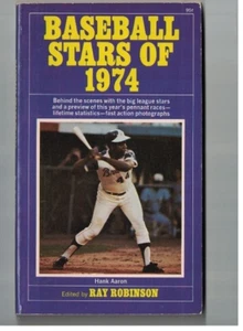 Baseball Stars of 1974 by Ray Robinson PB Book - Imagen 1 de 4