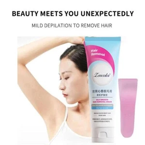 Molycolor Depilatory Cream Armpits Legs Body Hair Removal A5U7 Cream with S H2S5 - Picture 1 of 11