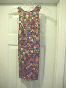 Mädchen Größe L Mehrfarbig Geometrisches Design Unitard von Major Motion Dance Wear - Bild 1 von 5