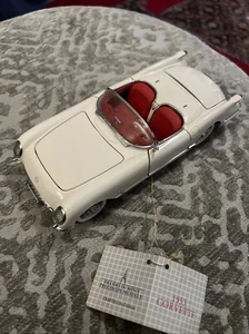 FRANKLIN MINT 1953 CHEVROLET CORVETTE CONVERTIBLE 1:24 Scale First Corvette Rare - Picture 1 of 9
