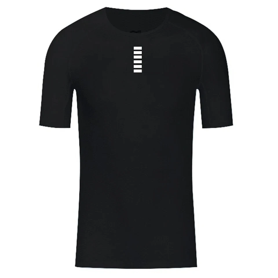 Cycling Base Layers Pro Cool Mesh Bicycle Short Sleeve Shirt Breathable Jerseys - Image 1 of 4