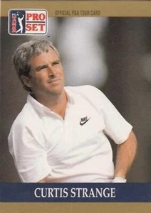#60 Curtis Strange - 1990 Pro Set PGA Tour Golf - Picture 1 of 1