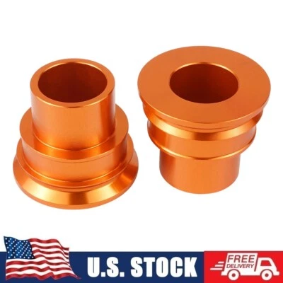 CNC Rear Wheel Spacers Hub Collars For KTM 250 350 450 500 EXC F EXC-F 2003-2023 - Image 1 of 4