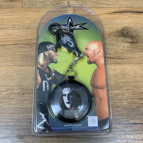 Vintage 1999 WCW Sting Timepiece, NEW, Sealed; Scorpion, Wrestling, Watch Cover