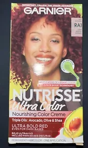 Garnier Nutrisse Nourishing Ultra Color RA1 Deep Intense Auburn - Picture 1 of 2