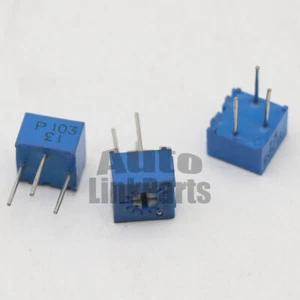 10PCS NEW 10K Ohm 3362P Trimpot Trimmer Potentiometer 3362P-103 - Picture 1 of 5