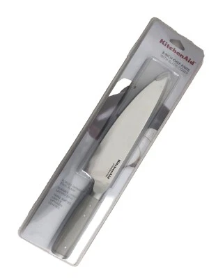 Nuevo KitchenAid Milkshake Taupe 8 pulgadas cuchillo de chef remachado pesado acero HMHA Foto 1 de 4