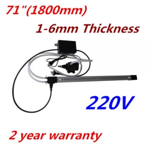 71"(1800mm) Manual Acrylic Light Box Plastic PVC Bending Machine Heater, 220V - Picture 1 of 7