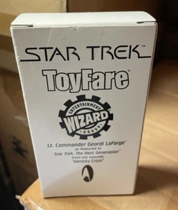 Playmates Star Trek 1998 ToyFare exclusivo teniente Commander Geordi LaForge NUEVO  - Imagen 1 de 2
