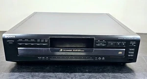 Sony CDP-C661 Compact Disc CD Player 5-disc CD Changer Tested - Picture 1 of 18