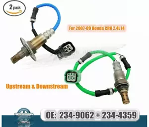 2x O2 Sensor Upstream and Downstream 234-9062 + 234-4359 For 2007-2009 - Picture 1 of 4