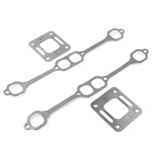 Guarnizioni Collettore Scarico Motore per Mercruiser 5.0 mpi 5.7 Blocco v8 Elbow Kit - Foto 1 di 6