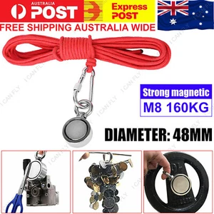 160KG Salvage Strong Recovery Magnet Neodymium Treasure Metal Fishing DF - Picture 1 of 10