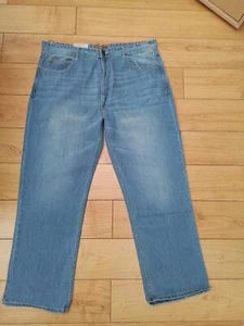 ED BAXTER LONDON MENS JEANS W42 L32 NEW WITH TAGS - Picture 1 of 5