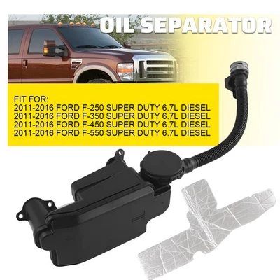 For 2011-2016 Ford F-350 Super Duty 6.7L Diesel Oil Separator BC3Z-6A785-A USA - Image 1 of 4