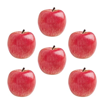  6 Pcs Plastik Obst Deko Künstliche Früchte Simulationsfrucht Faux - Bild 1 von 4