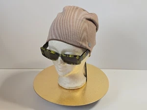 Emporio Armani Beanie Mütze Herren Braun Muster Größe S Neu mit Etikett - Bild 1 von 12