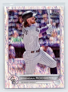 2022 Topps - Series 1 Brendan Rodgers #232 Hobby Foilboard /390 Colorado Rockies - Picture 1 of 2