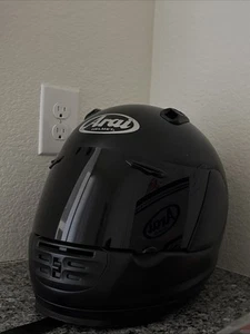 Arai Defiant Helmet Black Frost Full Face Motorcycle Helmet , Large - Picture 1 of 14