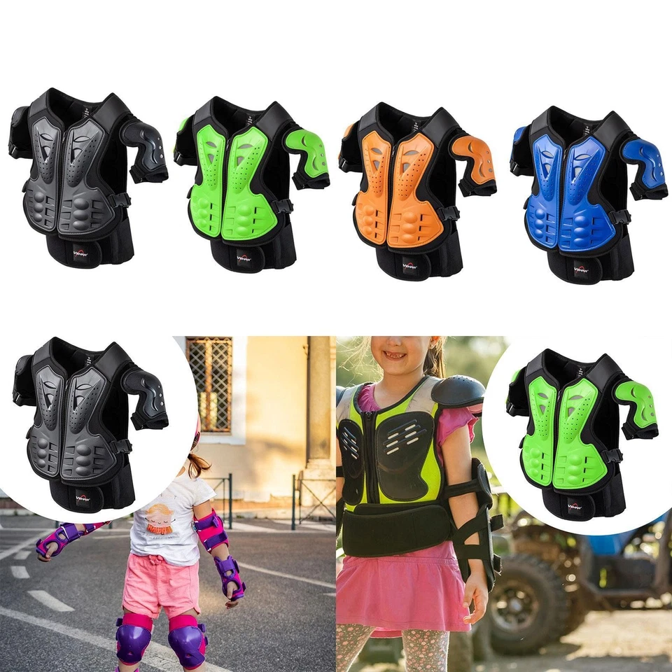 Kids Motorcycle Armor Suit Body Guards Vest Riding Gear - image 1 of 1