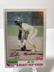 1982 Topps - Rickey Henderson #610 - Imagen 1 de 2