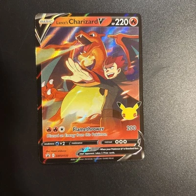 Lance's Charizard V SWSH133 SWSH: Sword & Shield Promo Cards Holo - Image 1 of 2