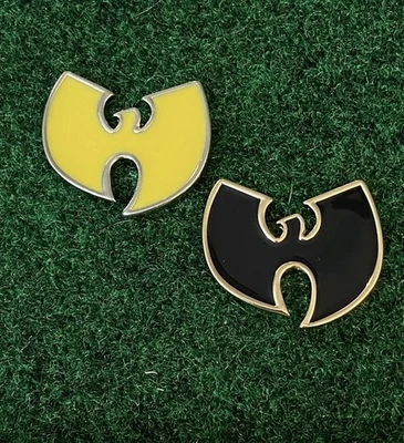 "Marcadores de pelotas de golf de metal WU-TANG 1-1/2""". I Made A Bogey Brand Foto 1 de 3
