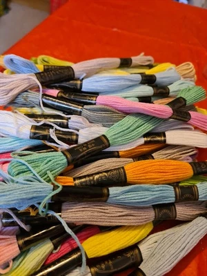48 Skeins of Embroidery Thread Friendship Bracelet Floss / Cross Stitch Etc - Image 1 of 3