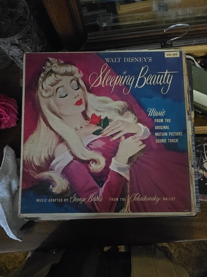 Walt Disney's Sleeping Beauty Vinyl LP 1959 WDL-4018 Tchaikovsky Ballet - Image 1 of 1