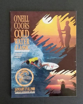 1988 O'NEILL COORS COLD WATER CLASSIC PROGRAM. SANTA CRUZ, CALIF. - image 1 of 2