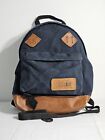 Vintage REI East-pak USA Blue With Leather Bottom Hiking School Backpack