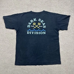 DARK SEAS Graphic T-Shirt Youth Gr. XL Schwarz Kurzarm Rundhals Angeln Tee - Bild 1 von 9